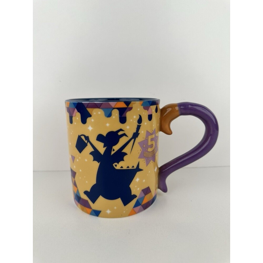 Disney EPCOT Festival Of The Arts 5th Anniversary Ceramic Figment Mug